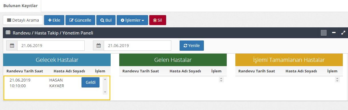 Hasta Takip İşlemleri Nasıl Gerçekleştirilir?